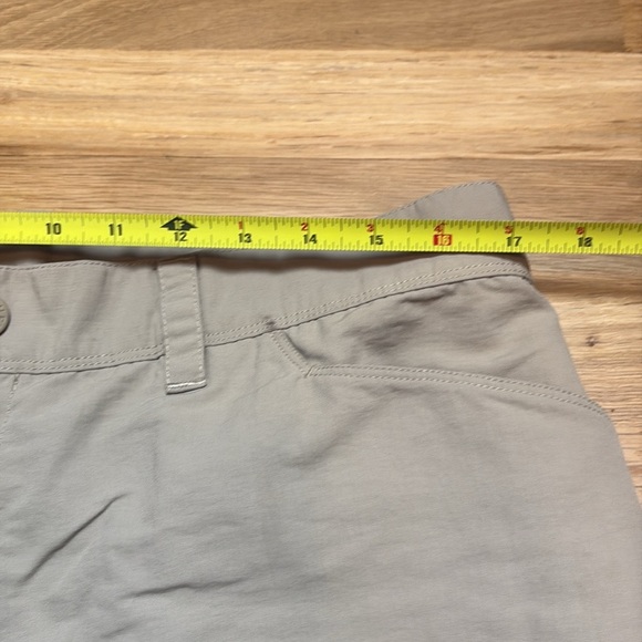 The North Face Tan Cargo Short Court Hiking Outdoor Straight Leg Pants Mens 36 - Picture 8 of 13